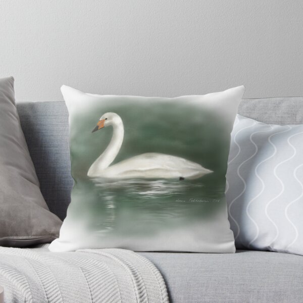 Item preview, Whooper Swan designed and sold by Leenasart.