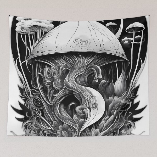 Item preview, Mechanical fungal invasion designed and sold by Transelasticart.