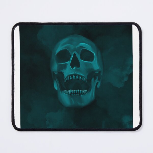 Item preview, Skull In Smoke (Teal) designed and sold by Kianw02.