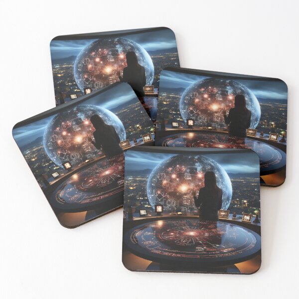 Item preview, Exo-Forecaster - Interplanetary Market Forecaster designed and sold by TheBrainArt.