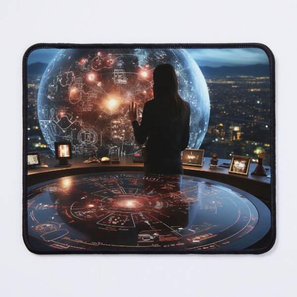 Item preview, Exo-Forecaster - Interplanetary Market Forecaster designed and sold by TheBrainArt.