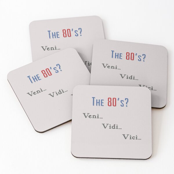 Item preview, The 80's - Veni Vidi Vici designed and sold by By Nayla.
