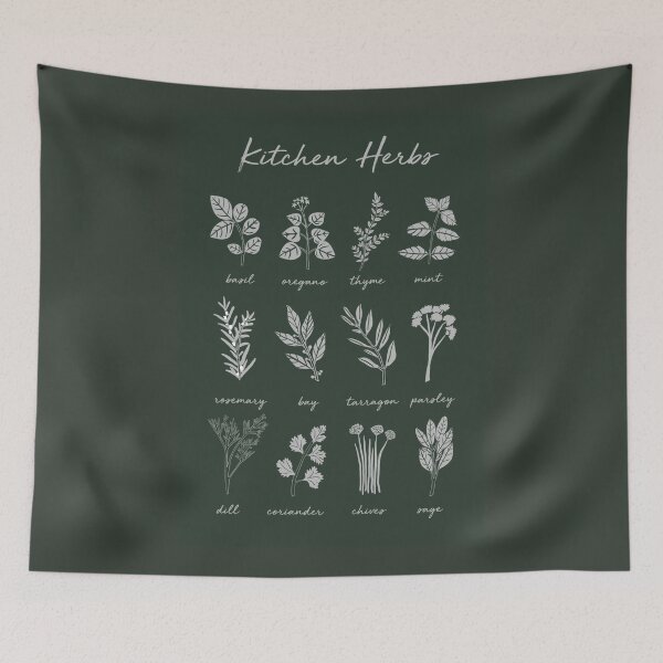 Item preview, kitchen herbs designed and sold by atlasbackache.
