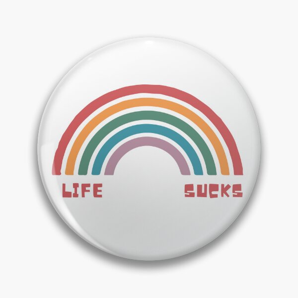 Item preview, Live sucks rainbow designed and sold by PassionFruchti.