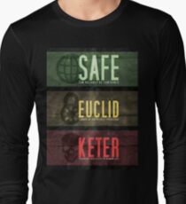 SCP - Threat Levels Long Sleeve T-Shirt