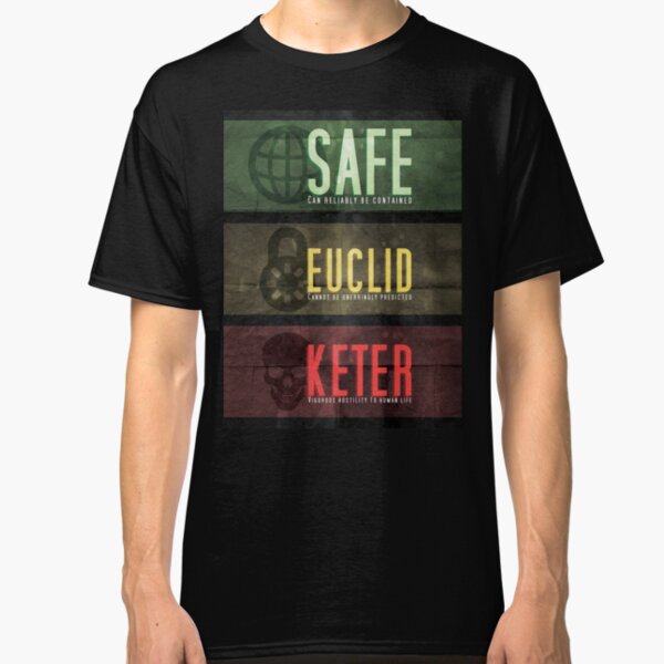 SCP - Threat Levels Classic T-Shirt