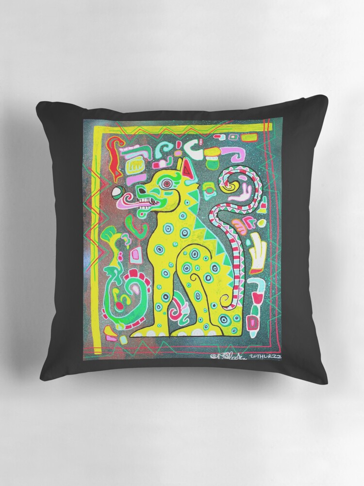 Thumbnail 3 of 4, Pillow, B A L A M designed and sold by ArtofaNobody.