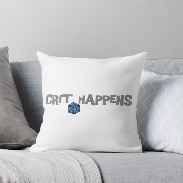 Item preview, Crit happens, D&D dice designed and sold by AnnaleeArce.