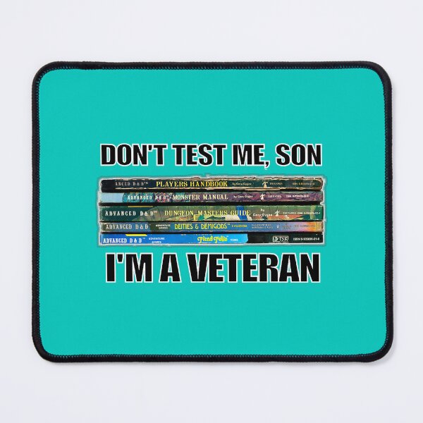 Item preview, Don't test me, son. I'm a Veteran! designed and sold by AnnaleeArce.