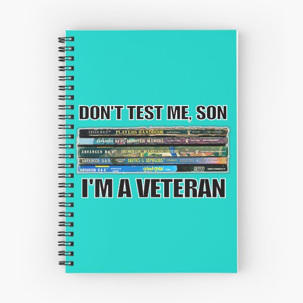 Item preview, Don't test me, son. I'm a Veteran! designed and sold by AnnaleeArce.