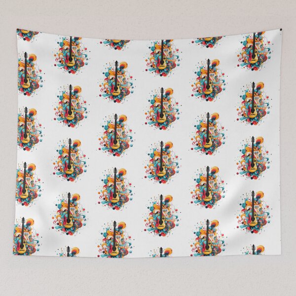 Item preview, Classic Acoustic Guitar Abstract  designed and sold by ArtFromBeyond.