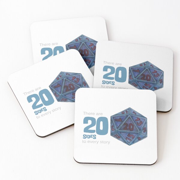 Item preview, Dungeons and dragons - There are 20 sides to every story designed and sold by AnnaleeArce.