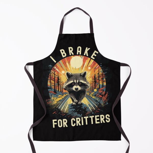 Item preview, I Brake For Critters Cute Gifts For Drivers designed and sold by Chmielayka.