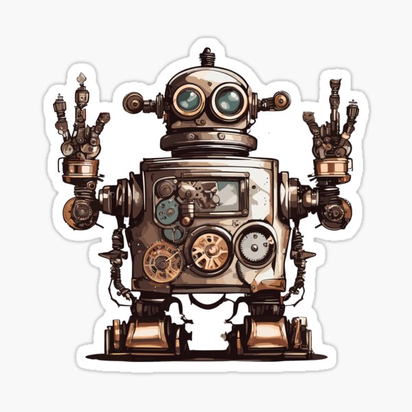 Item preview, Robotertechnologie designed and sold by SteampunkHub.