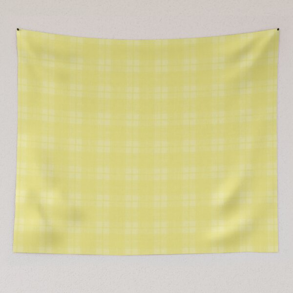 Item preview, Bright Limelight Yellow Plaid designed and sold by coverinlove.