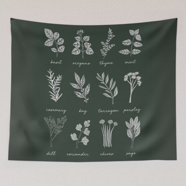 Item preview, kitchen herbs  designed and sold by sagegreenmoon.