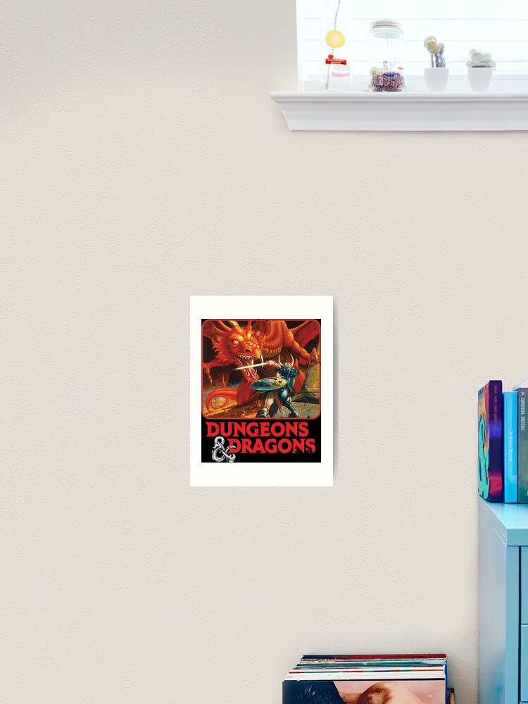 Dungeons And Dragons Art Print