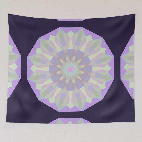 Item preview, Iridescent Round Geometric Background designed and sold by AnnArtshock.