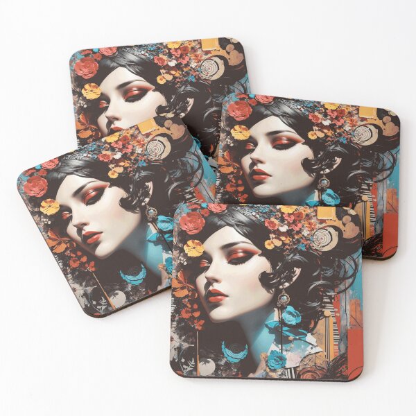 Item preview, Art lady designed and sold by ArtfullMinds.