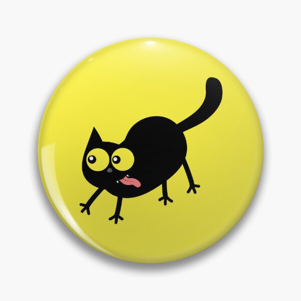 Item preview, Funny Shocked Black Cat designed and sold by Seven Design.