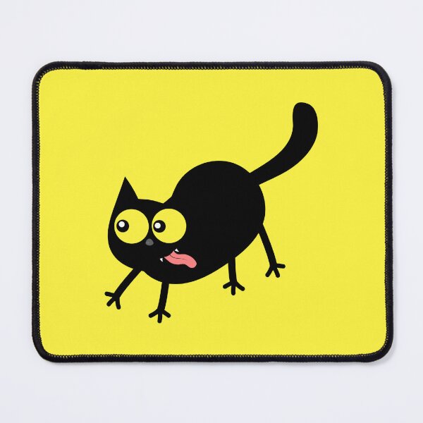 Item preview, Funny Shocked Black Cat designed and sold by Seven Design.