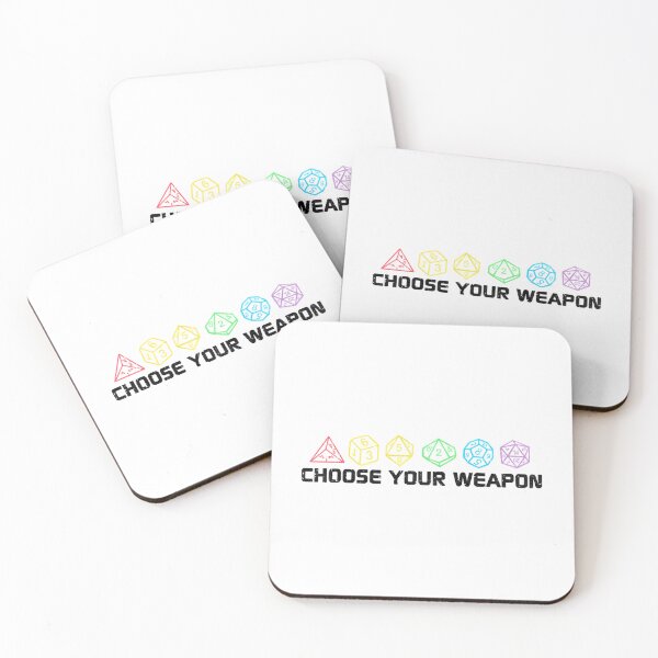 Item preview, Dungeons Dragons Choose Your Weapon designed and sold by AnnaleeArce.
