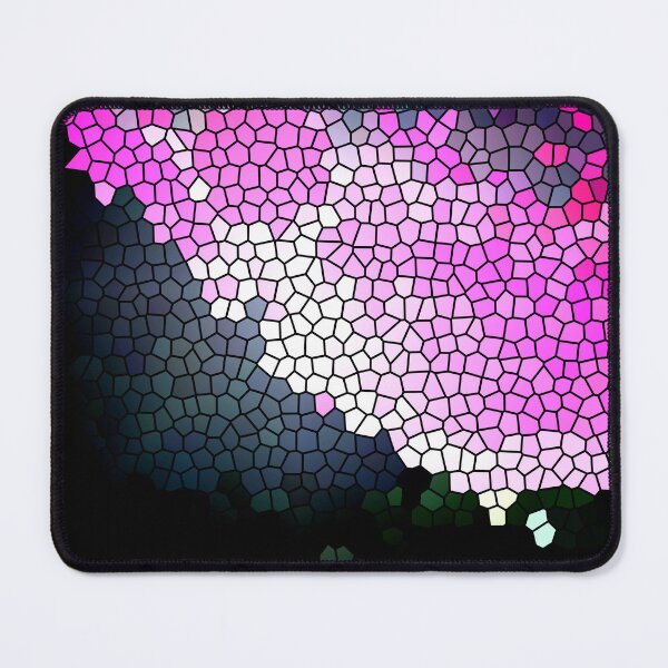 Item preview, Stained Glass Mountain and Colorful Stained Glass Mosaic Sky Coastal Style Abstract 7 of 8 designed and sold by Beachy.