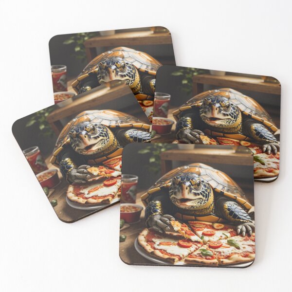 Item preview, Turtle Eating Pizza | TMNT Real Life T-Shirt designed and sold by alchemyaes.