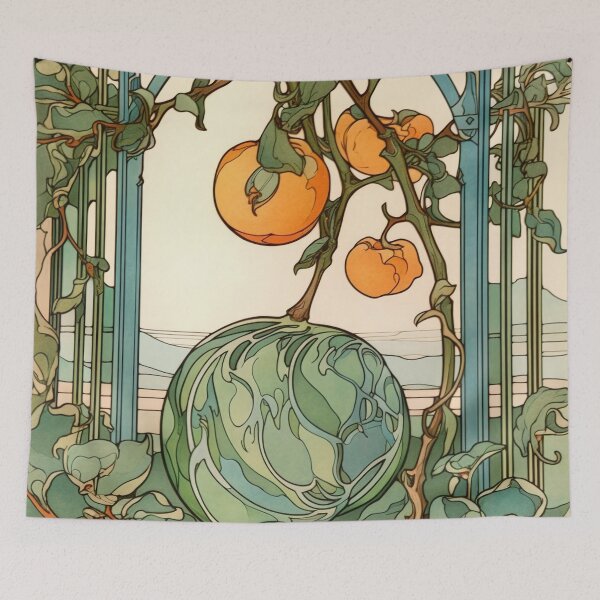 Item preview, Cantaloupe drawing designed and sold by ComicsFactory.