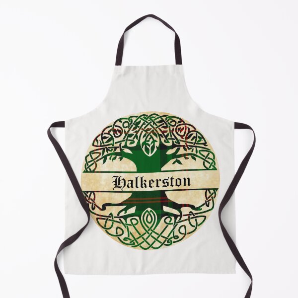 Artikelvorschau, Halkerston Tree of Life Clan schottischer Nachname Tartan entworfen und verkauft von BagTown Clans.