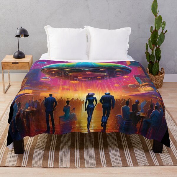 Item preview, Alien Worlds – Surreal Sci-Fi Cyberpunk City 9 designed and sold by Benito Del Ray.