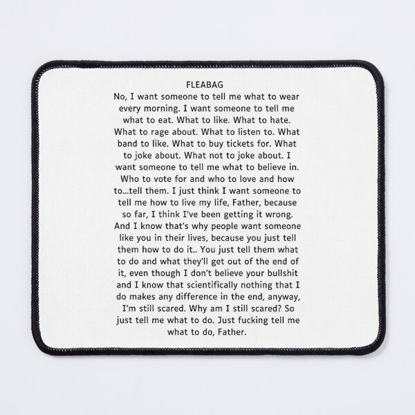 Item preview, Fleabag - Tell me what to do designed and sold by ButterfliesT.