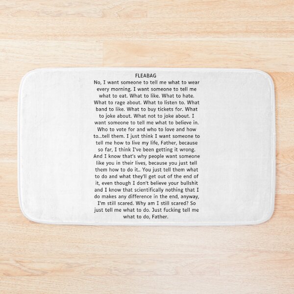 Item preview, Fleabag - Tell me what to do designed and sold by ButterfliesT.