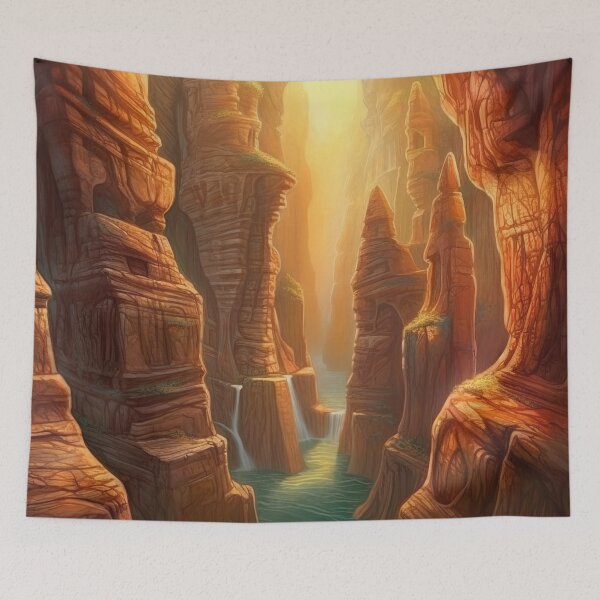 Item preview, Canyon A deep chasm designed and sold by ComicsFactory.