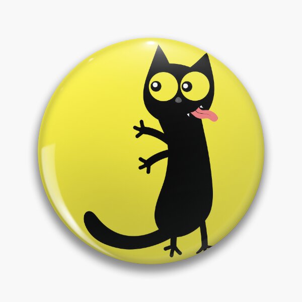 Item preview, Cute Dancing Black Kitty designed and sold by Seven Design.