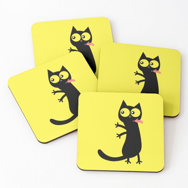Item preview, Cute Dancing Black Kitty designed and sold by Seven Design.