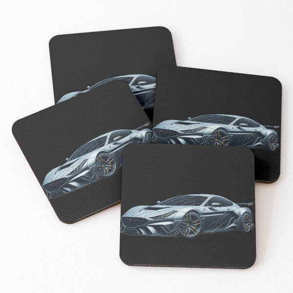 Item preview, Aerodynamic Elegance: Sports Car Illustration designed and sold by ProductArtistry.