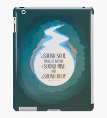 Eine gesunde Seele iPad-Hülle & Klebefolie