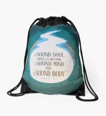 A Sound Soul Drawstring Bag