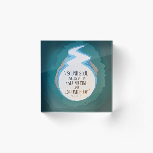 A Sound Soul Acrylic Block
