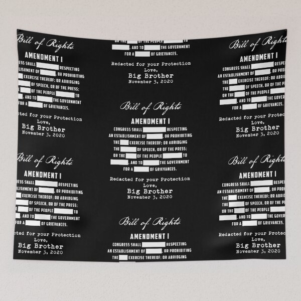 Item preview, Bill Of Rights Amendment 1 BB designed and sold by twHistory.