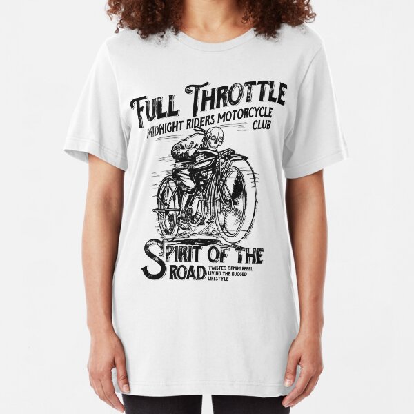 Midnight Riders Motorcycle Club Slim Fit T-Shirt