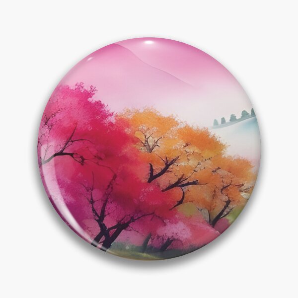 Item preview, East Meets West: Chromatic China Colorful Chinese Landscape designed and sold by Sandydesign.