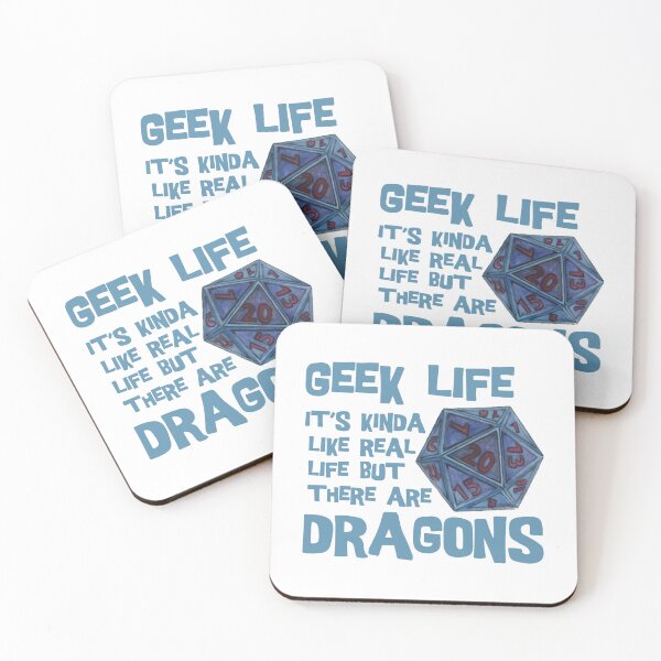 Item preview, Dungeons and dragons - Geek life - it&39;s kinda like real life but there are dragons designed and sold by AllineWiseman.