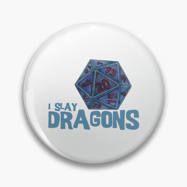 Item preview, Dungeons and dragons - I slay dragons designed and sold by AllineWiseman.