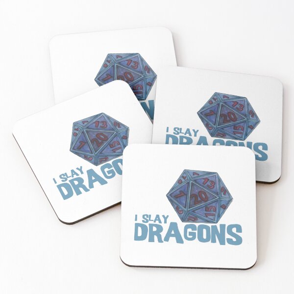 Item preview, Dungeons and dragons - I slay dragons designed and sold by AllineWiseman.
