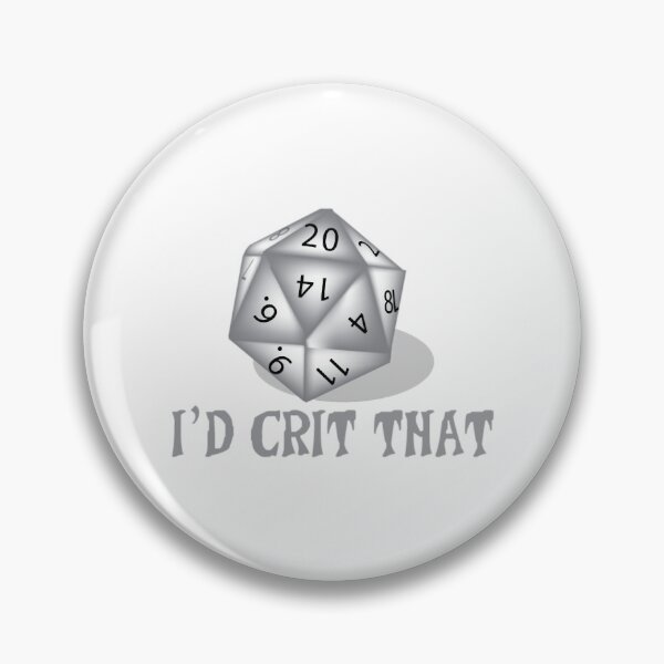 Item preview, Dungeons and dragons - I&39;d crit that designed and sold by AllineWiseman.