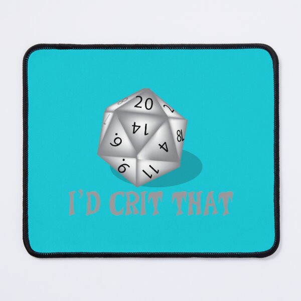 Item preview, Dungeons and dragons - I&39;d crit that designed and sold by AllineWiseman.