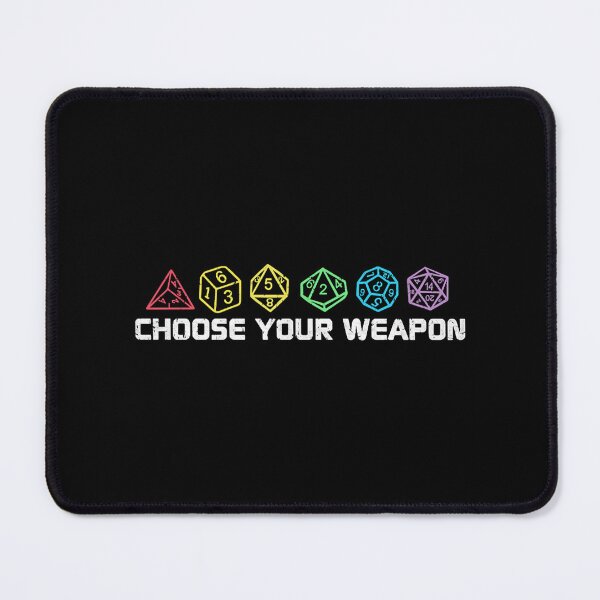 Item preview, Dungeons Dragons Choose Your Weapon designed and sold by AllineWiseman.