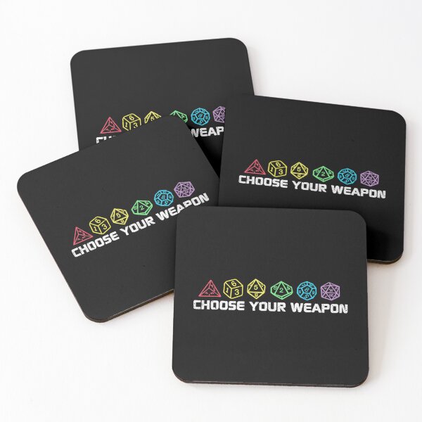 Item preview, Dungeons Dragons Choose Your Weapon designed and sold by AllineWiseman.